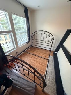 Queen bed frame