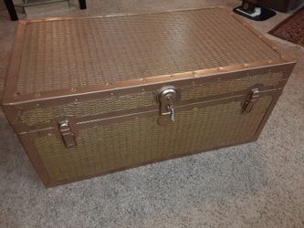 Vintage Cedar Lined Trunk