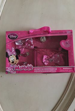 New minnie mouse costume accessory set