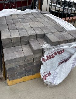 Gray Concrete Pavers 8x4  New Pallets