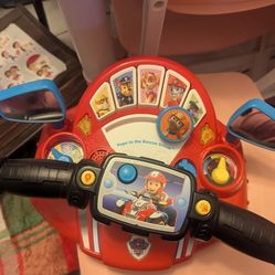 Paw patrol steering wheel