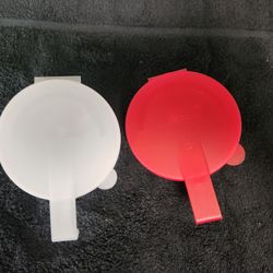 Tupperware Forget Me Not Onion and Tomato Keepers