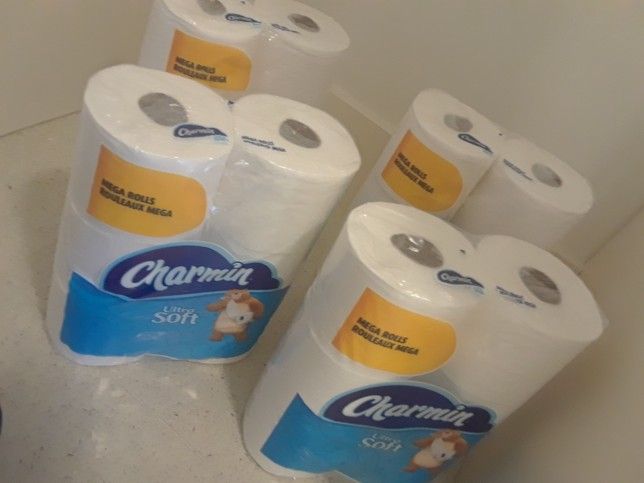 Charmin mega rolls tp