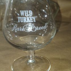Drinking Glass Wild Turkey Rare Breed