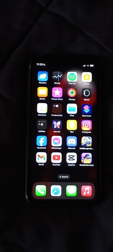 iPhone 11 and a drone