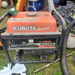 Kubota 2500 Watt Generator 