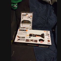Worx Cordless 20v Multi-tool With Extra Batterie