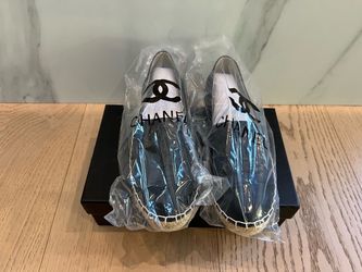 Chanel Espadrille Lambskin Leather shoes