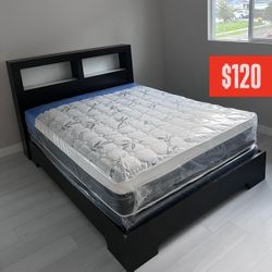 Full Size Pillow Top Bamboo Brand Mattress New