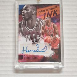 Horace Grant Auto Card Serial Numbered 41/99