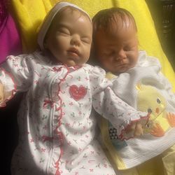 Lot Of 2  Reborn Dolls