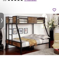 Lanza Twin Over Full Bunk Bed