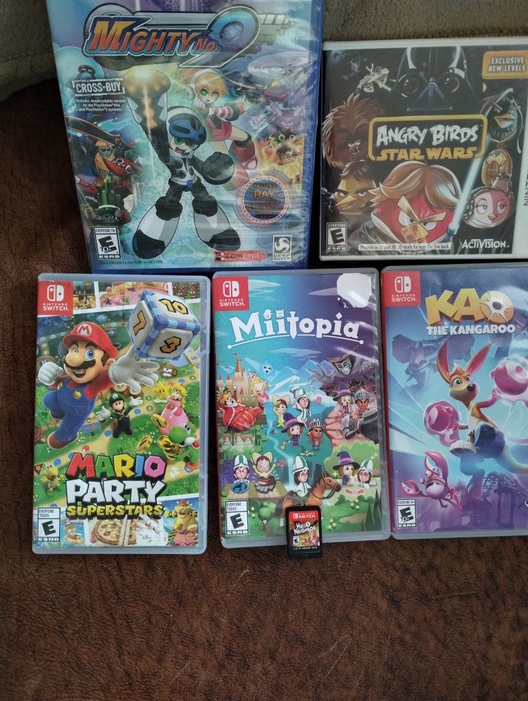 Nintendo Switch Games PS4 Game And 3DS Game