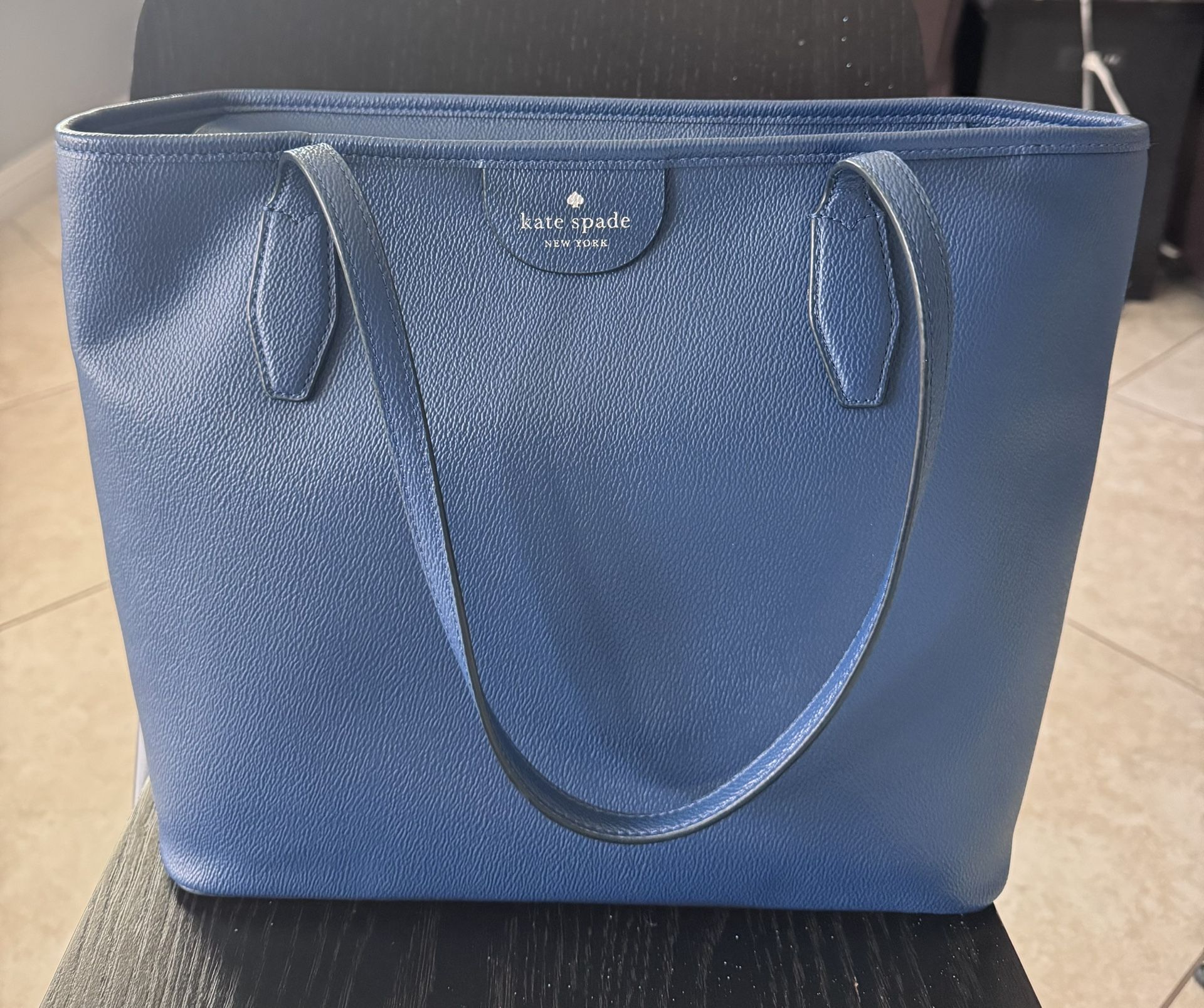 Brand New Kate Spade Bleecker Large Tote - Parisian Navy