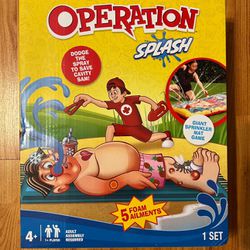 Operation Game Splash Pad Sprinkler 