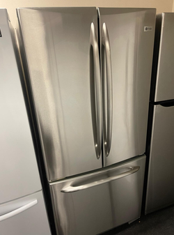 GE 3-Door French Door Refrigerator Stainless Steel