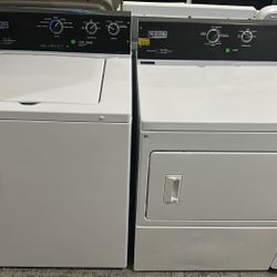 Maytag Commercial  Washer And Dryer Set