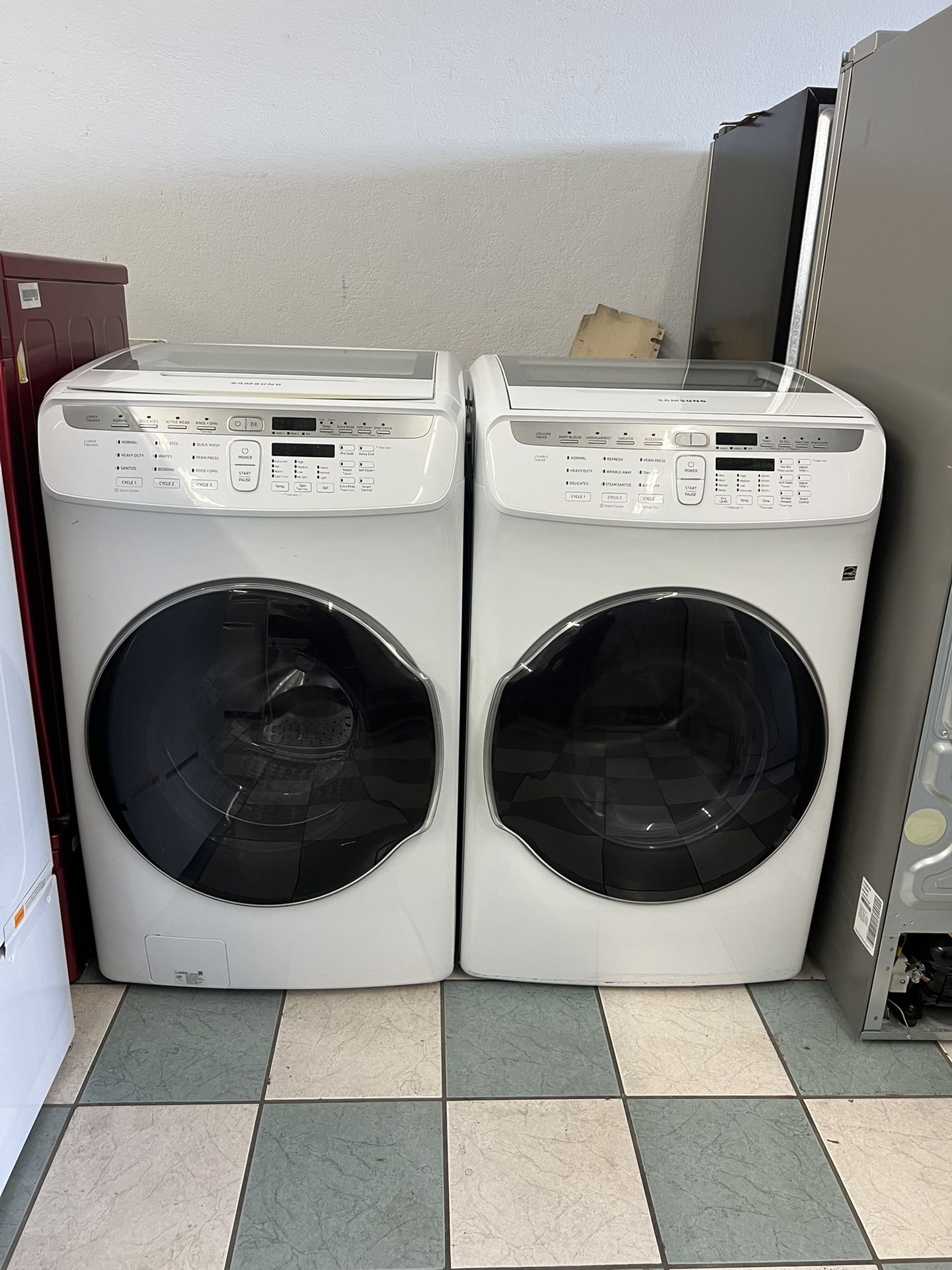 Samsung Washer And Dryer Set( Delivery Available (