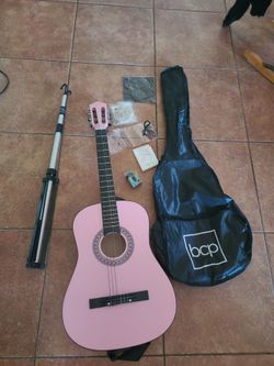 Kids Pink Guitar