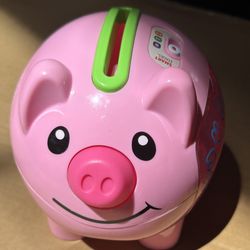 Fisher Price Laugh and Learn Smart Stages Piggy Bank / No Spare Coins
