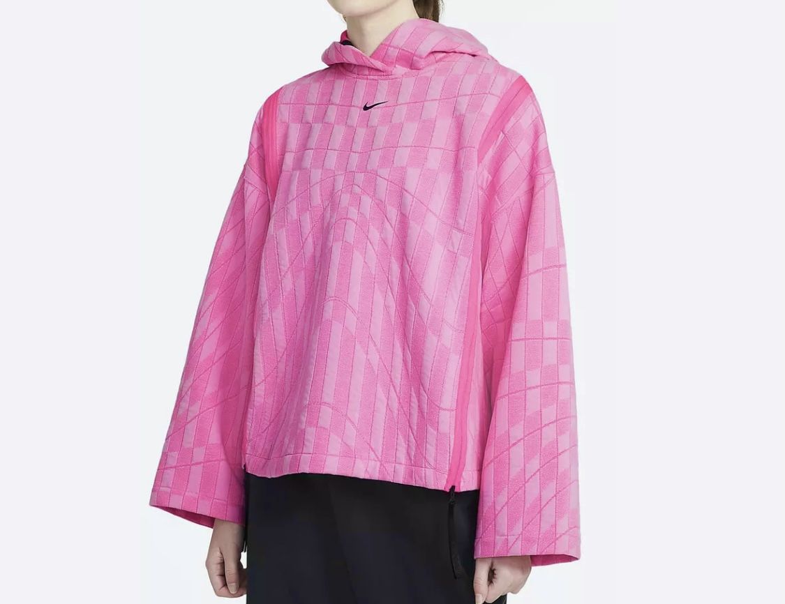 Nike Sportswear Tech Pack Hyper Pink/Lotus/Black Hoodie Women's Sz L