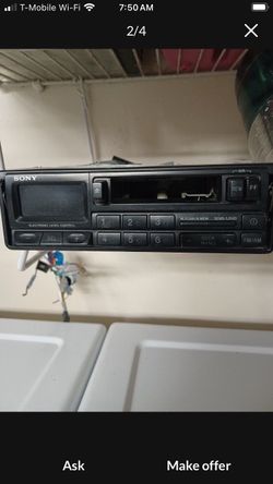 Sony cassette player AM FM radio