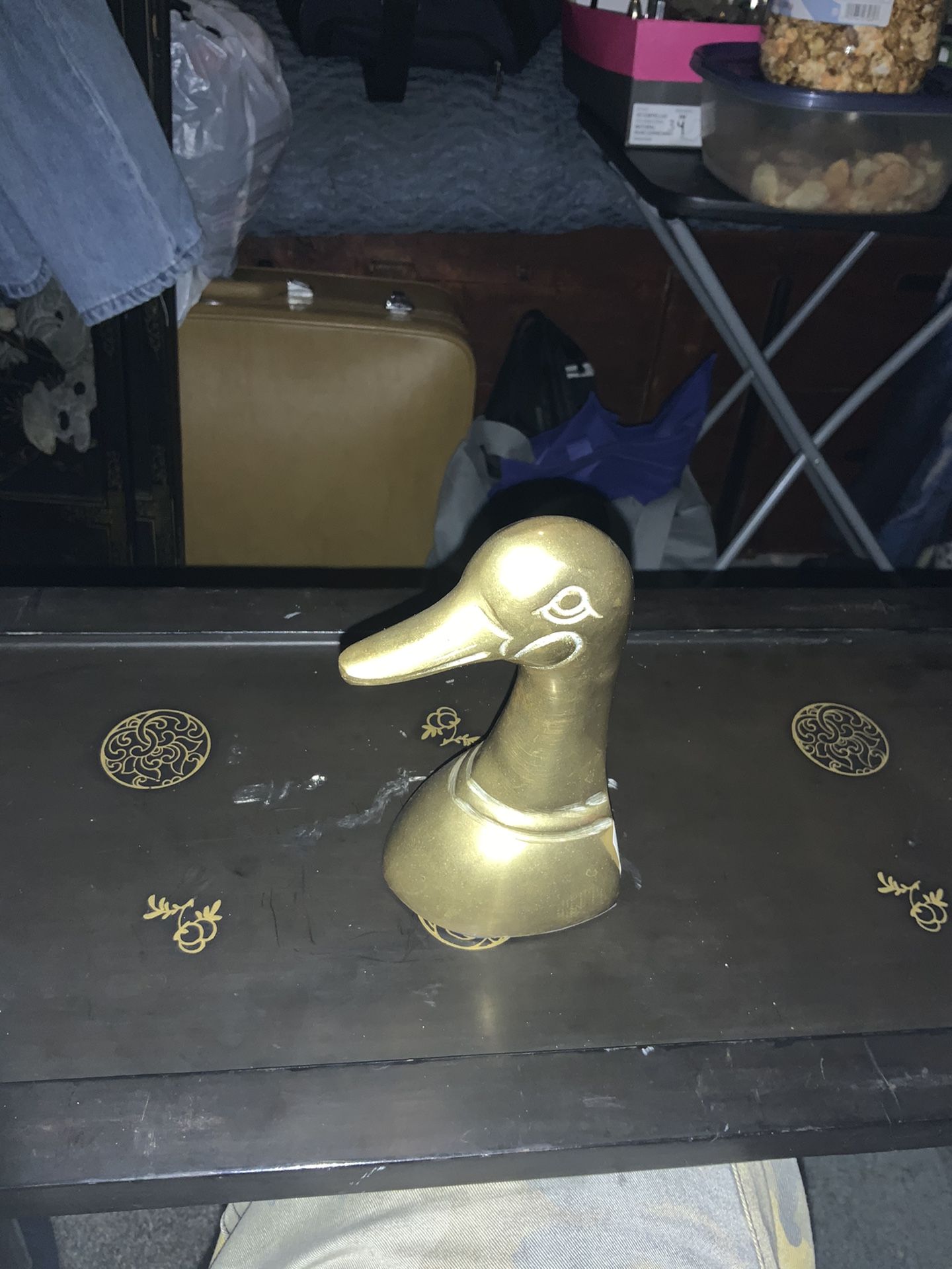 Brass Ducks Book Ends