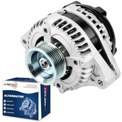 130A New Alternator Fits for Honda Pilot Odyssey Ridgeline Acura TL MDX RL 3.2L 3.5L 3.7L 2003 2004 2005 2006 2007 2008, High Output Alternator Replac