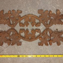 Antique 1965 Wrought Iron Doorway Wall Hanger