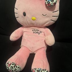 Build A Bear Workshop Winking Pink Hello Kitty 2012 rare retired before Sanrio