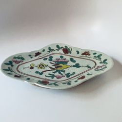 Qing Dynasty Family Rose Plate