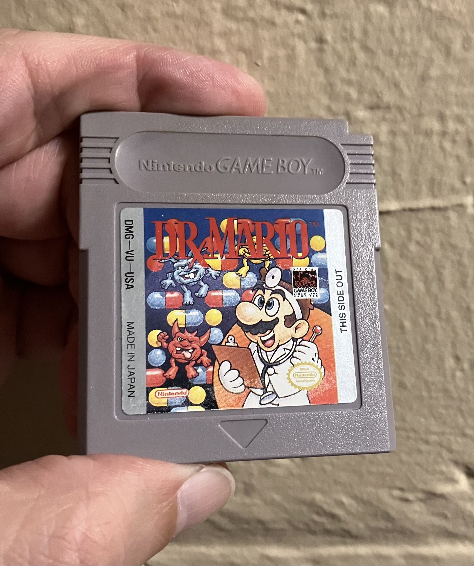 Dr. Mario for Nintendo Gameboy video game boy console system Doctor Bros Super GBA advance Color GB