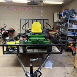 Zero Turn And Trailer Combo 