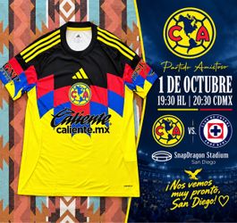 Club America Adidas AEROREADY 2024/2025 Jersey Men’s Size Medium NWT