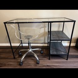 Desk | Rolling Chair Combo