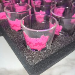 CUSTOM SHOT GLASSES PERFECT FOR ANY PARTY,EVENT,WORKPLACE