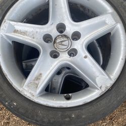 4 Tires W Rims Size 225/45ZR17
