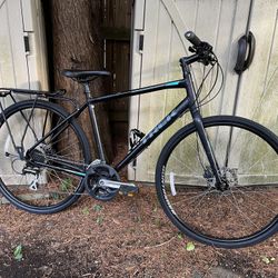 Large Trek Hybrid Bike 