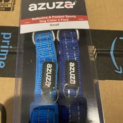 2 Pack Padded Dog Collar 