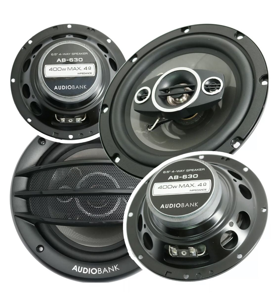 AudioBank 6.5 4 way speakers