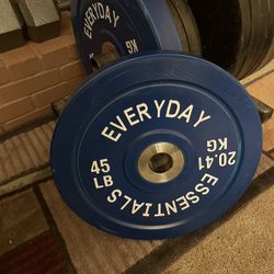 45 pound bumper plate 