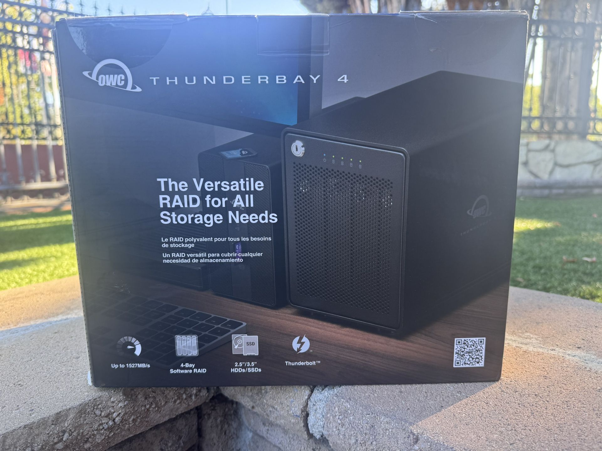OWC ThunderBay 4 — 16TB RAID External Storage (Thunderbolt 3)