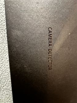 Spy Camera And Hearing Device Detector