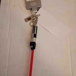 Star Wars red Lightsaber Keychain from Disneyland