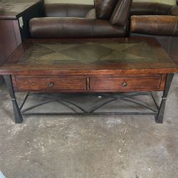 Coffee Table + 2 End Tables