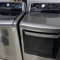 LG Washer And Dryer Electric 