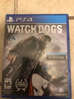 Watch dogs ps4 game