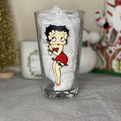Betty Boop Pilsner Glass