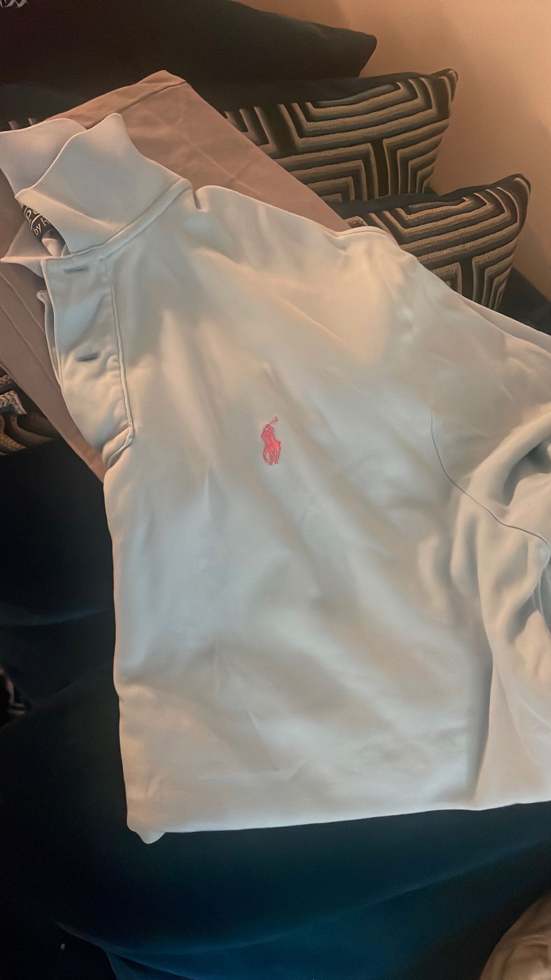 Polo Light Blue Shirt Large