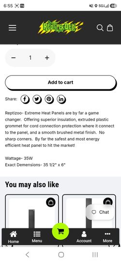 Reptile Deli Reptile Heat pads 35.5 x 5